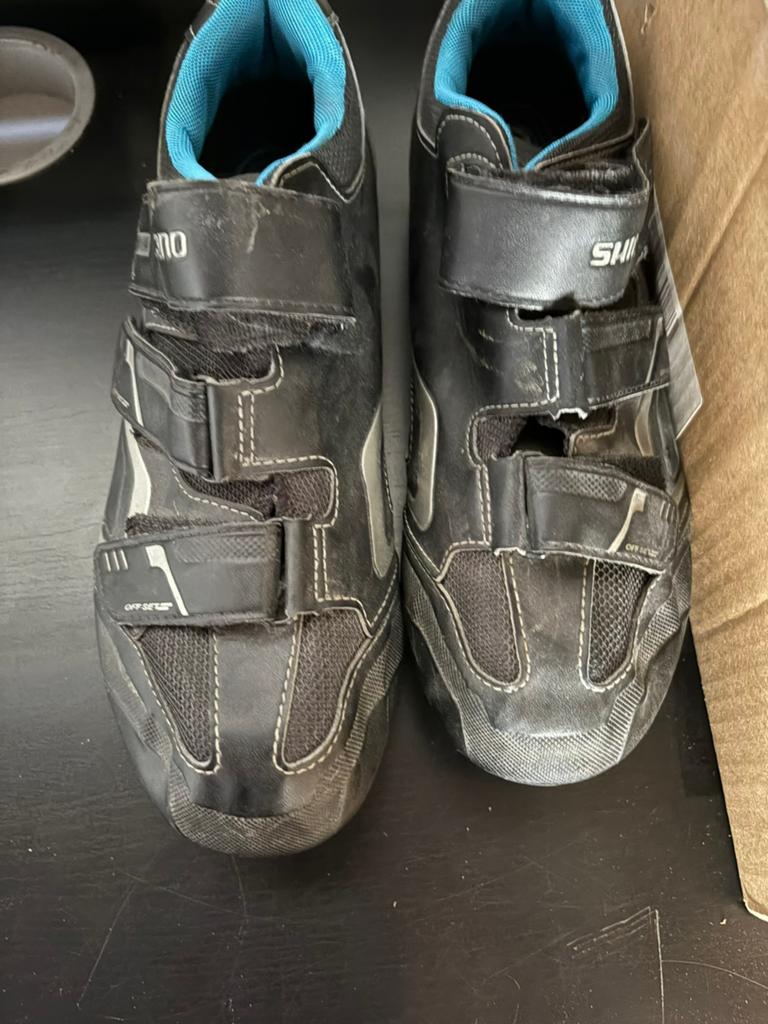 MTB schoen maat 42 shimano, Ophalen, Zo goed als nieuw