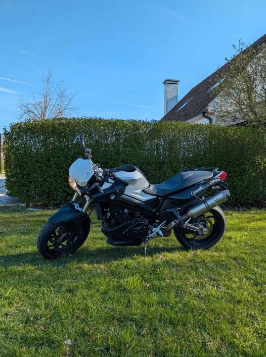 BMW F800R + Givi bagage, Poignées chauffantes, Permis Moto A, Occasion, Plus de 35 kW