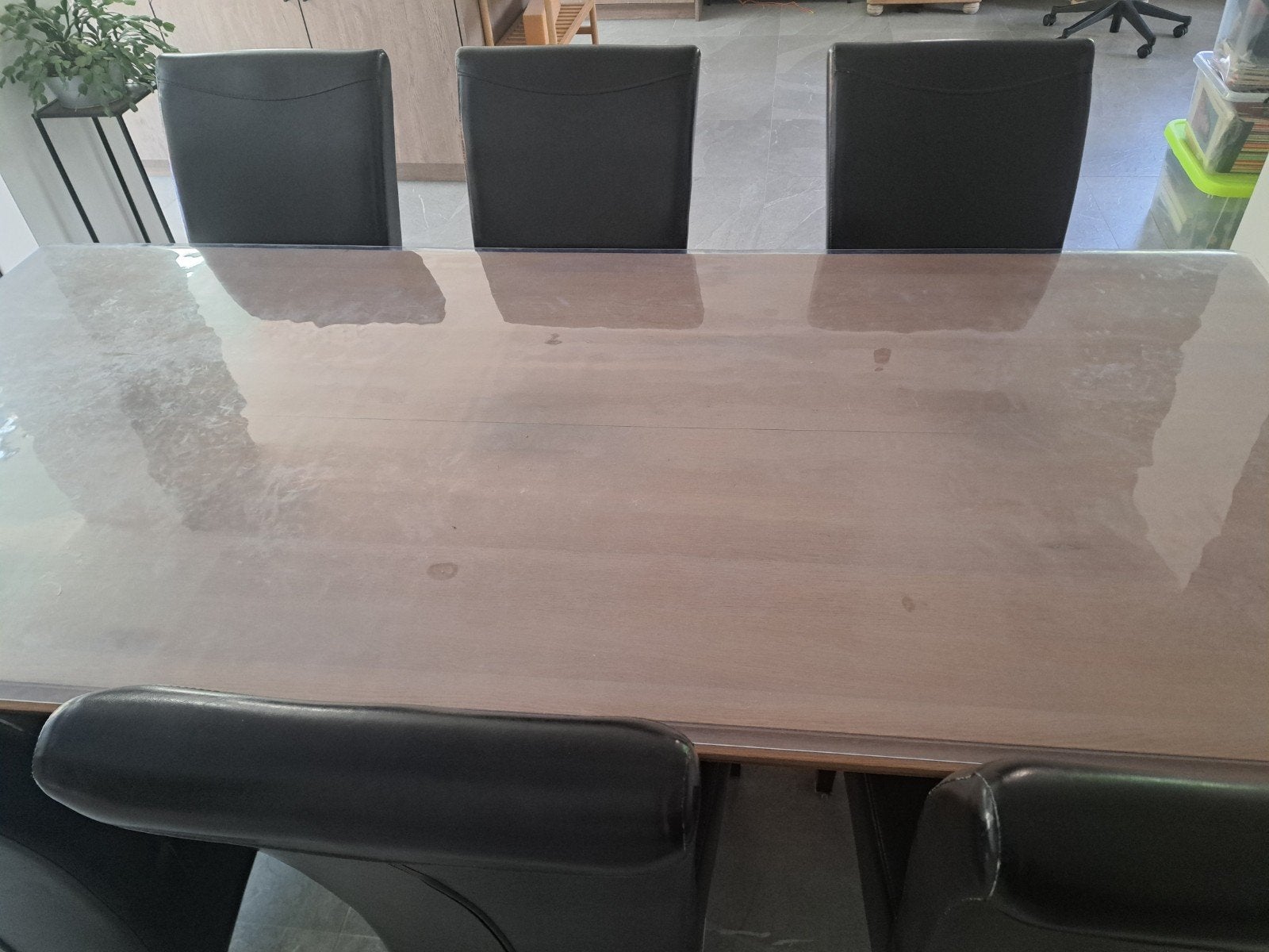 Eiken tafel met 6 stoelen, Huis en Inrichting, Tafels | Eettafels, Ophalen