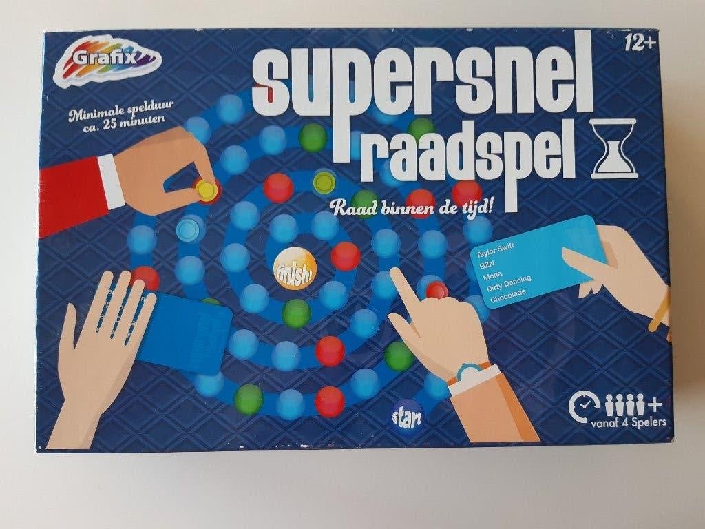 Supersnel raadspel, Een of twee spelers, Ophalen, Nieuw