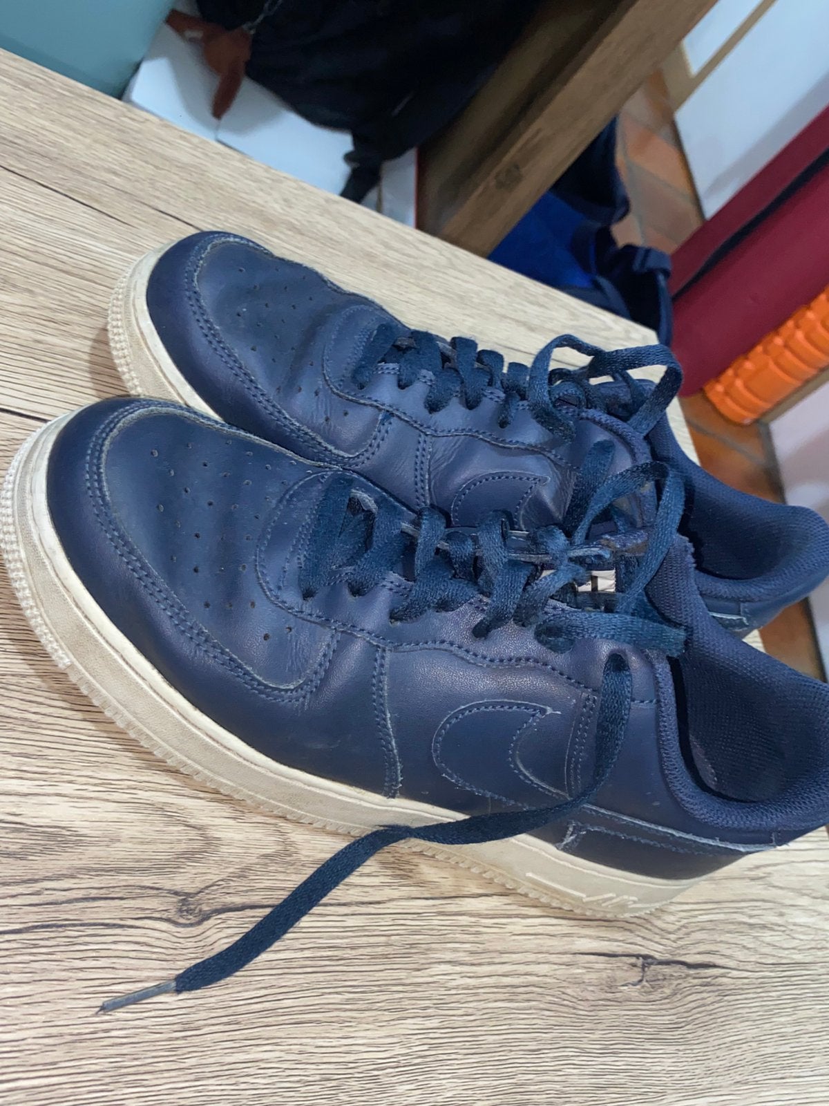 Nike Air Force 1 ’07 te koop, Ophalen, Blauw, Sneakers, Gedragen