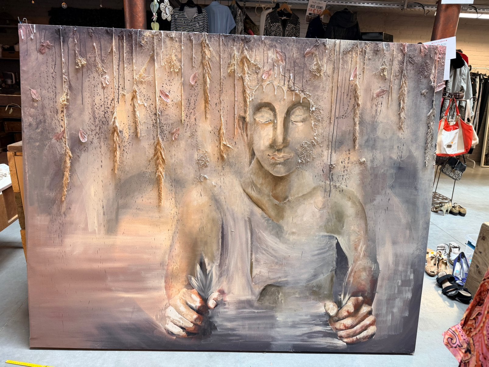 Shilderij, Antiek en Kunst, Kunst | Schilderijen | Abstract, Ophalen