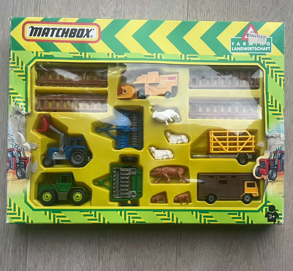 Matchbox set farming, Enfants & Bébés, Enlèvement, Comme neuf