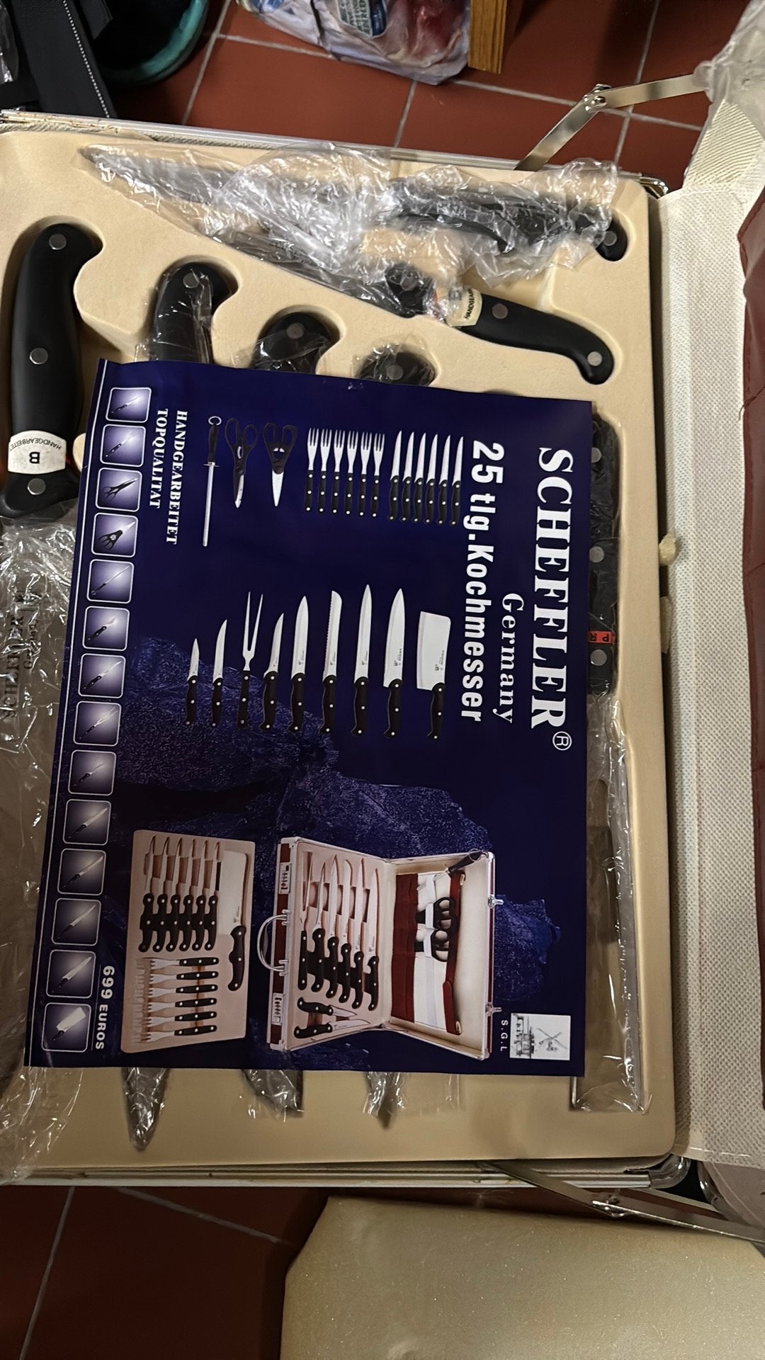 Messen sethe 25-tal messen 15€ !, Ophalen, Nieuw