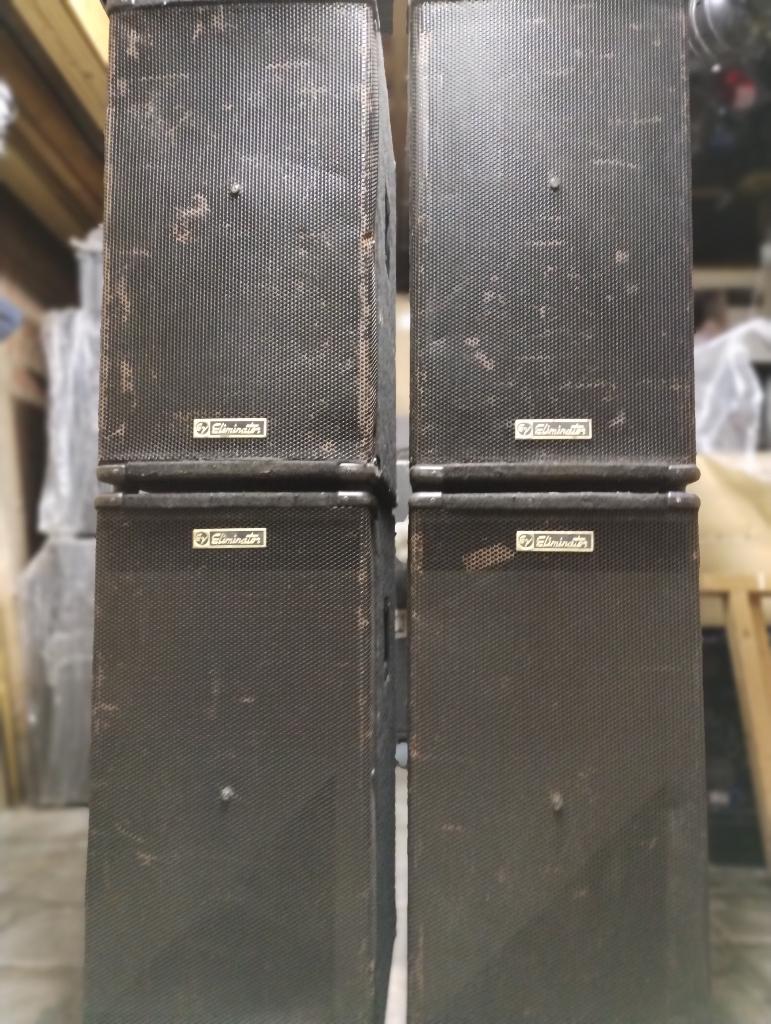 Eliminator ELECTRO-VOICE > 1 set, Ophalen, Gebruikt, Front, Rear of Stereo speakers