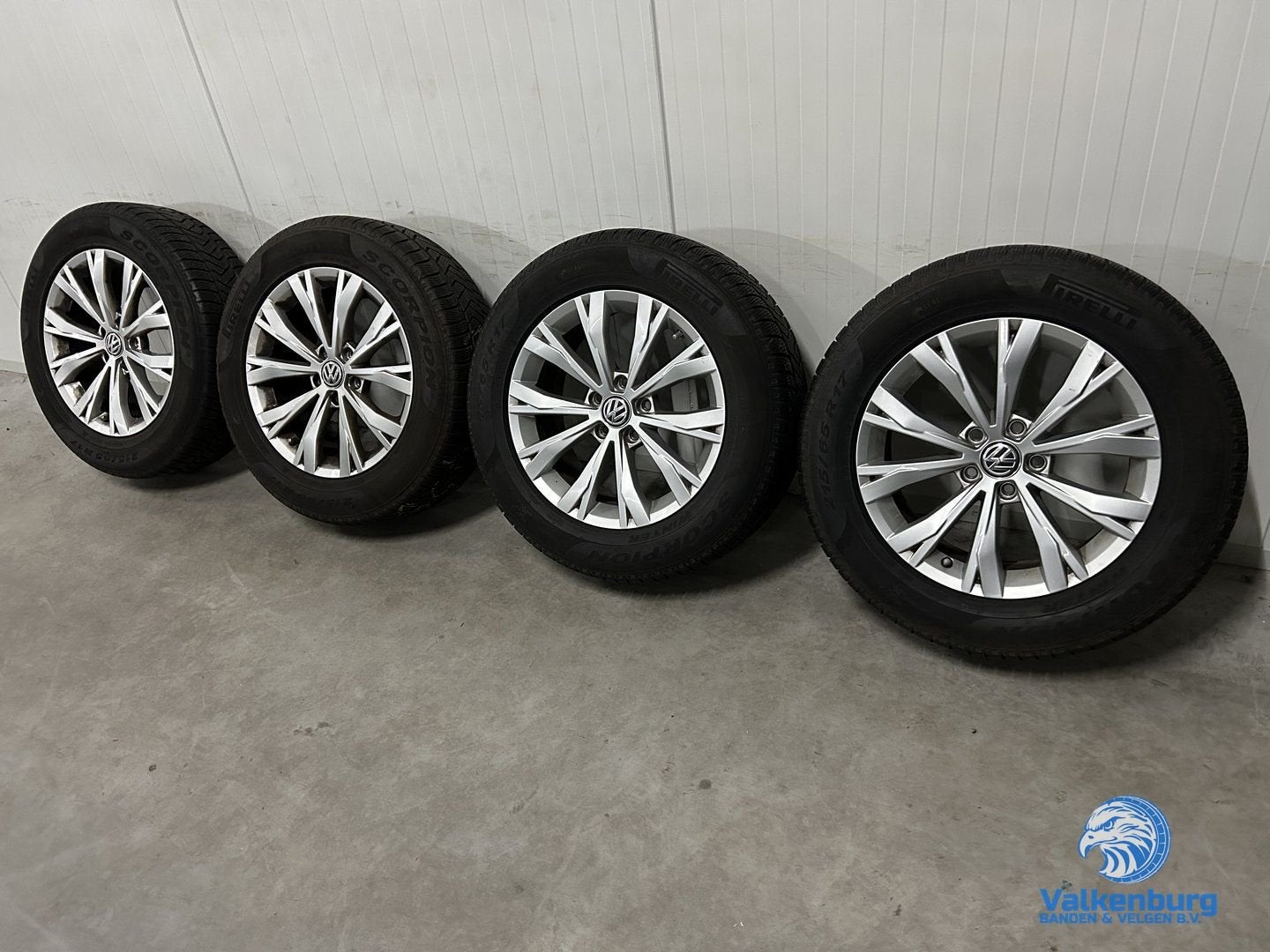 6mm! Originele VW Tiguan II 5NA Montana 17 inch velgen 5x112, Pneus et Jantes, Véhicule de tourisme, -, 17 pouces