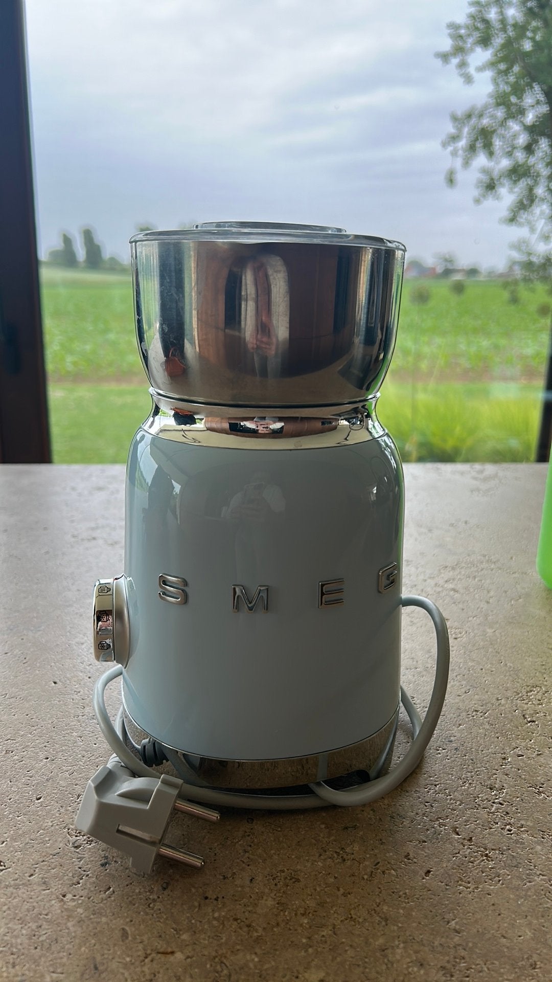 smeg melkschuimer, Elektronische apparatuur, Melkopschuimers, Ophalen, Zo goed als nieuw