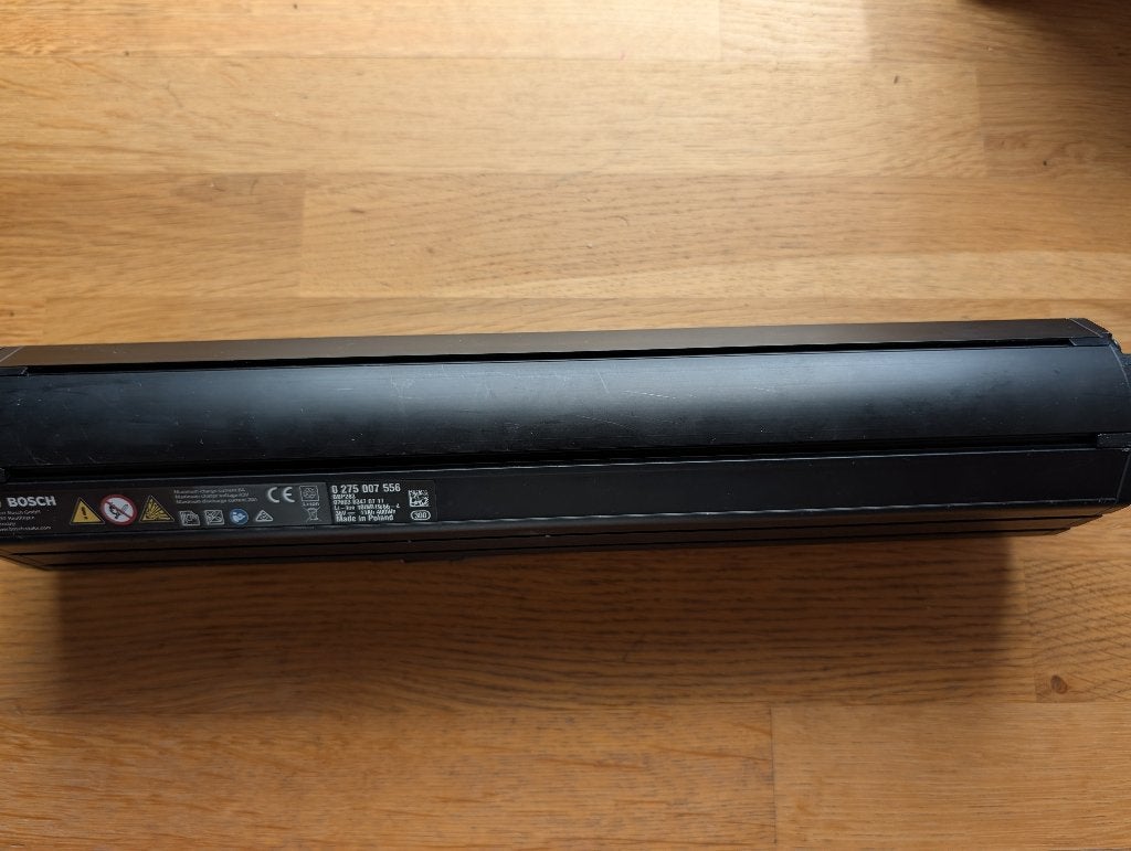 Bosch powertube 400wh verticaal, Enlèvement ou Envoi, Utilisé