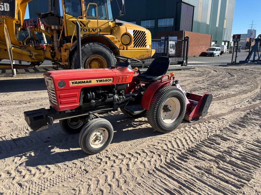 Minitractor Yanmar YM1401 + Toebehoren, Enlèvement