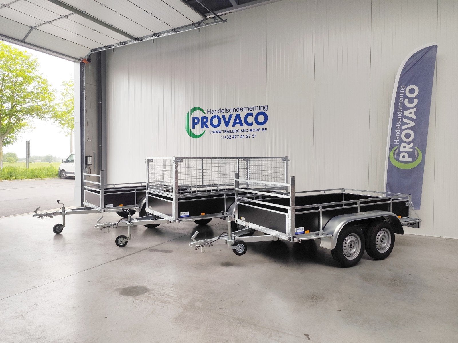nieuwe aanhangwagens mtm 750kg•garantie•coc-attest•topkwali, Ophalen, Nieuw
