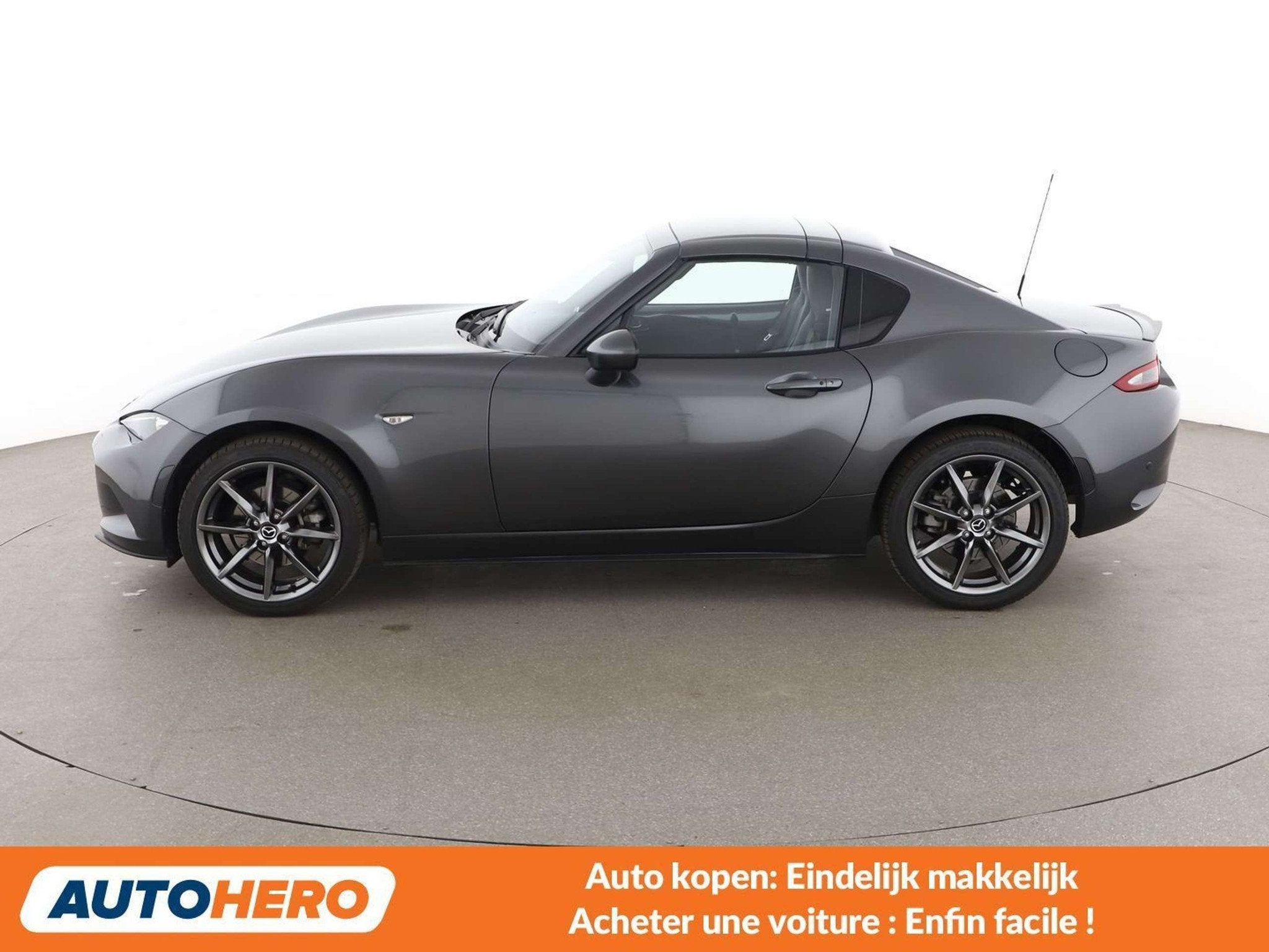 Mazda MX-5 2.0 Ignition RF (année de construction 2017), Autos, Mazda, Cuir, Argent ou Gris, Achat, 2 places