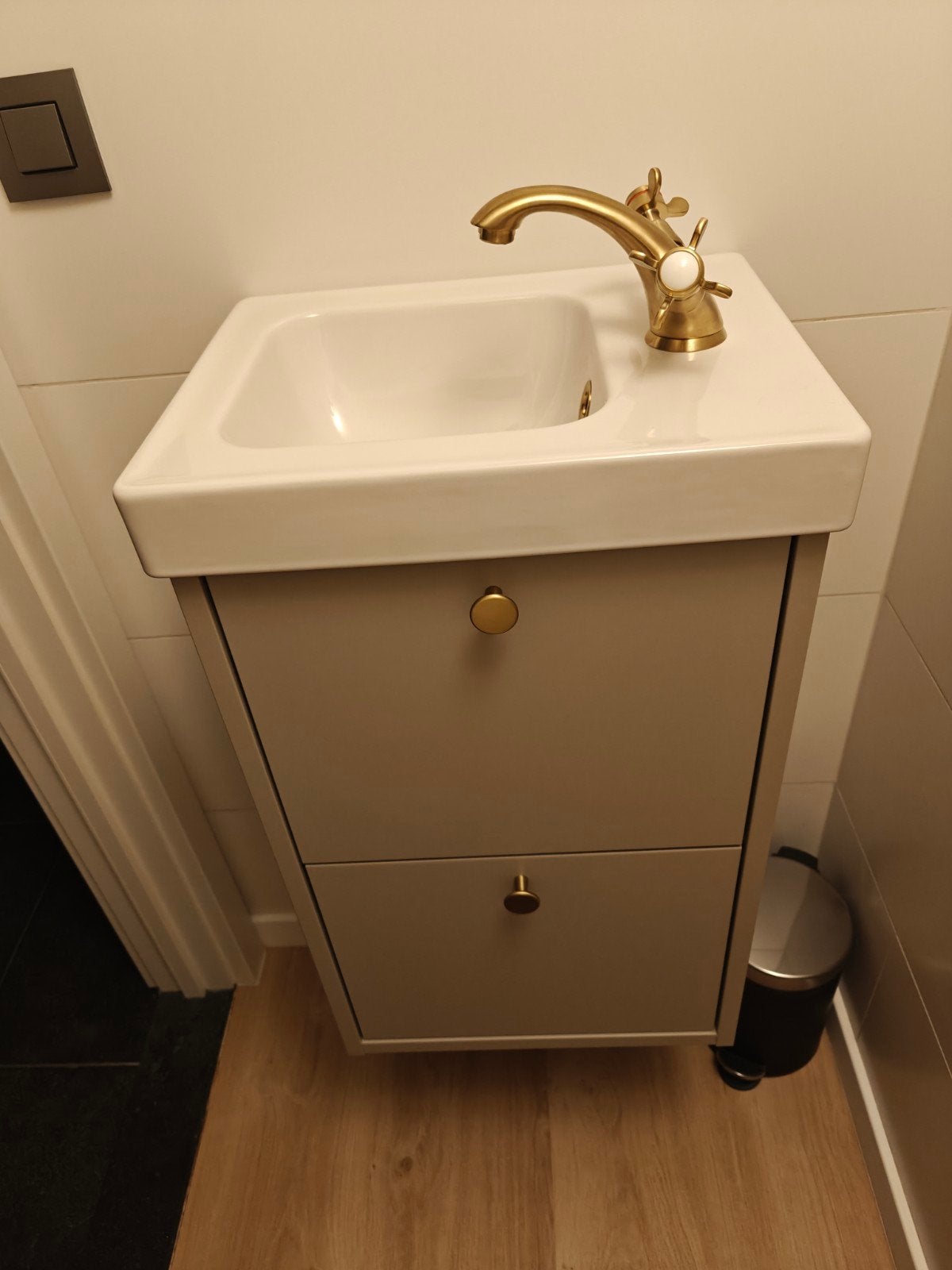 Wastafel meubel (Havback ikea) - NIEUW!, Ophalen, Minder dan 50 cm, Nieuw, Minder dan 100 cm