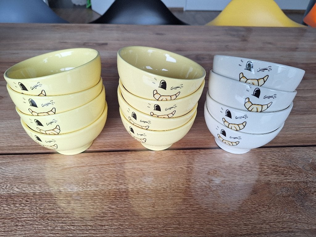 12 Kommen, Huis en Inrichting, Keuken | Servies, Ophalen, Zo goed als nieuw, Kom(men), Overige stijlen