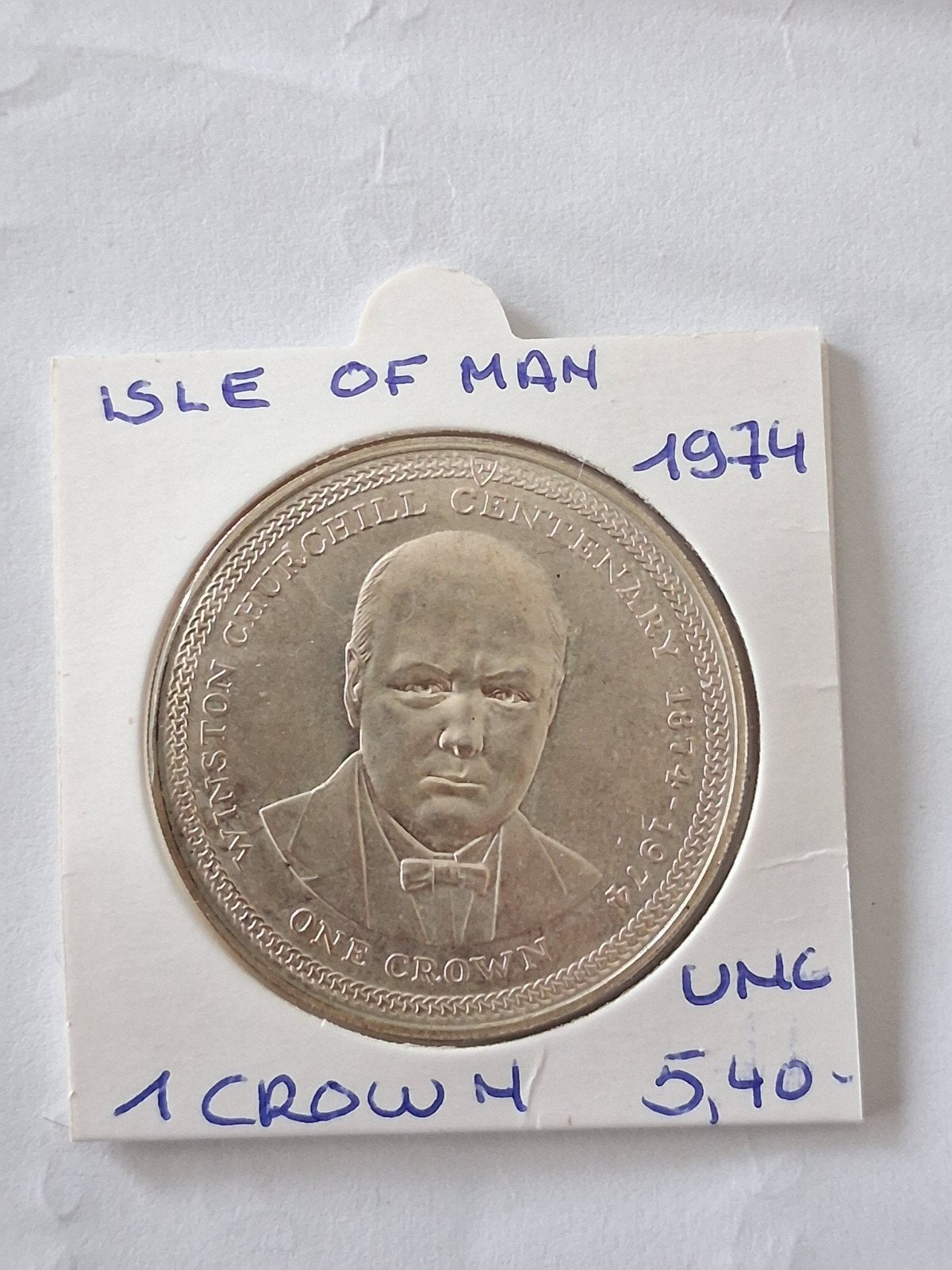 île de Man 1 couronne 1974 UNC ! !, Timbres & Monnaies, Enlèvement ou Envoi