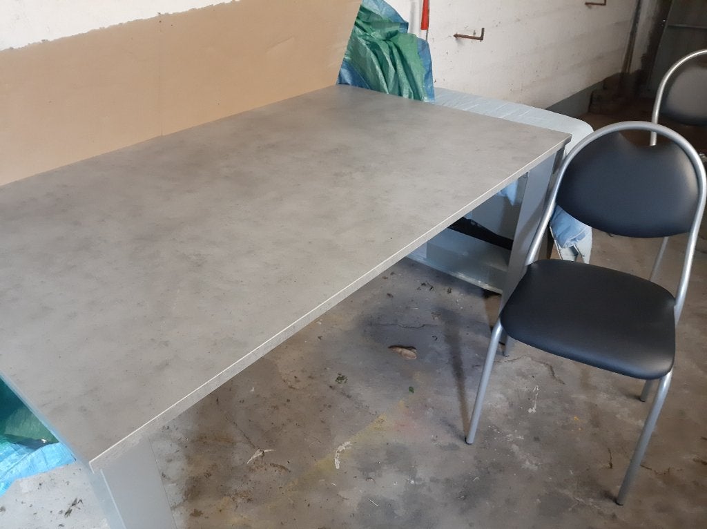 Table et chaises, 100 à 150 cm, Comme neuf, Enlèvement, 50 à 100 cm