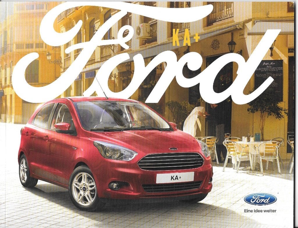 FORD KA+,  2017, Enlèvement ou Envoi, Comme neuf, Ford