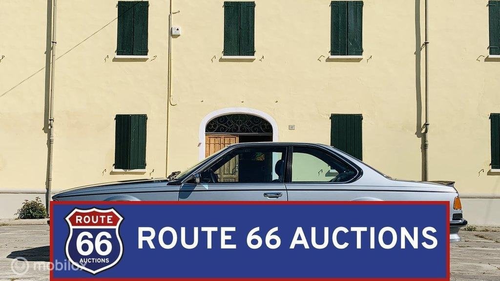 BMW 635CSi | 1984 | Route 66 Auctions, Zwart, Bedrijf, Handgeschakeld, Overige carrosserie