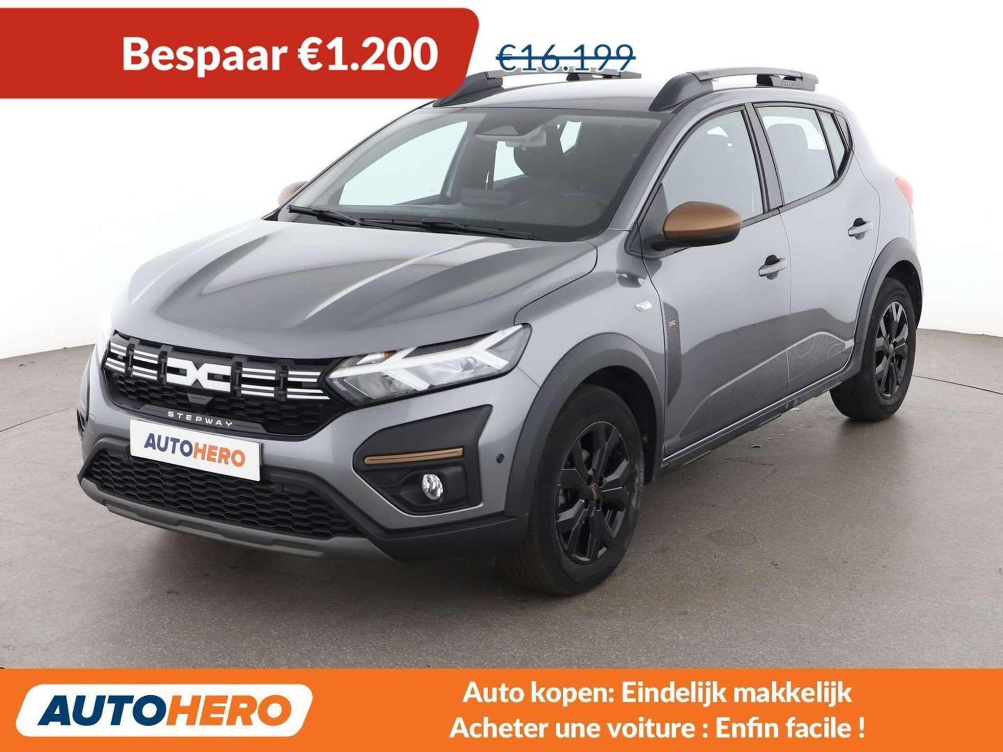 Dacia Sandero 1.0 TCe Stepway Extreme+ (bj 2024), Auto's, Voorwielaandrijving, Gebruikt, Euro 6, Overige brandstoffen