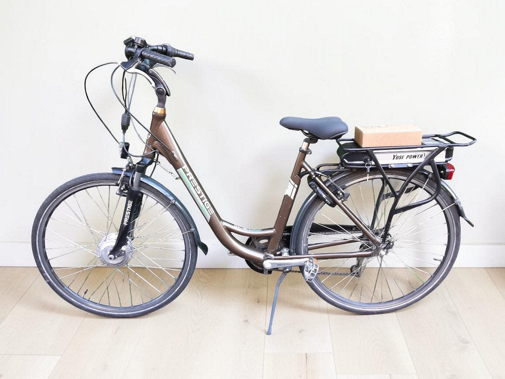 PRESTIGE E-bike in Topstaat, batterij zo goed als nieuw, Gebruikt, 51 tot 55 cm, 50 km per accu of meer, Ophalen