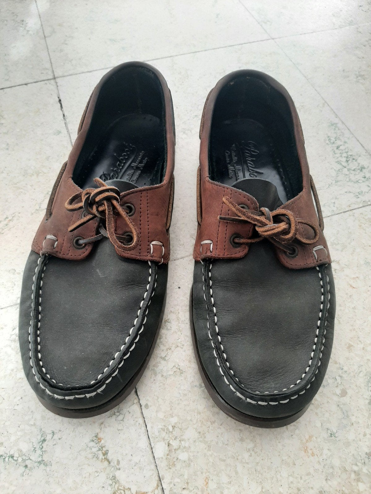 Paraboot heren, Ophalen