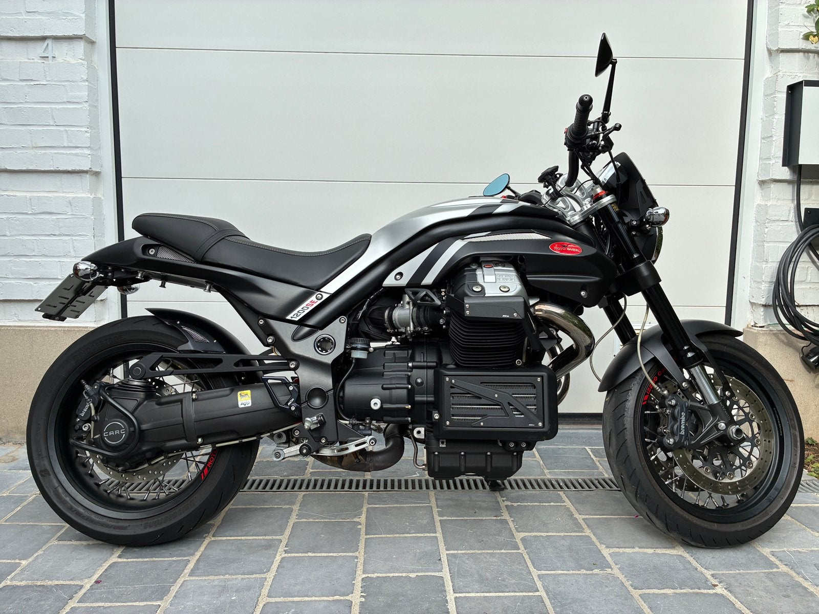 Moto Guzzi Griso 8v Black Devil, Motoren, Motoren | Moto Guzzi, 2 cilinders, Particulier, Meer dan 35 kW, Handgeschakeld
