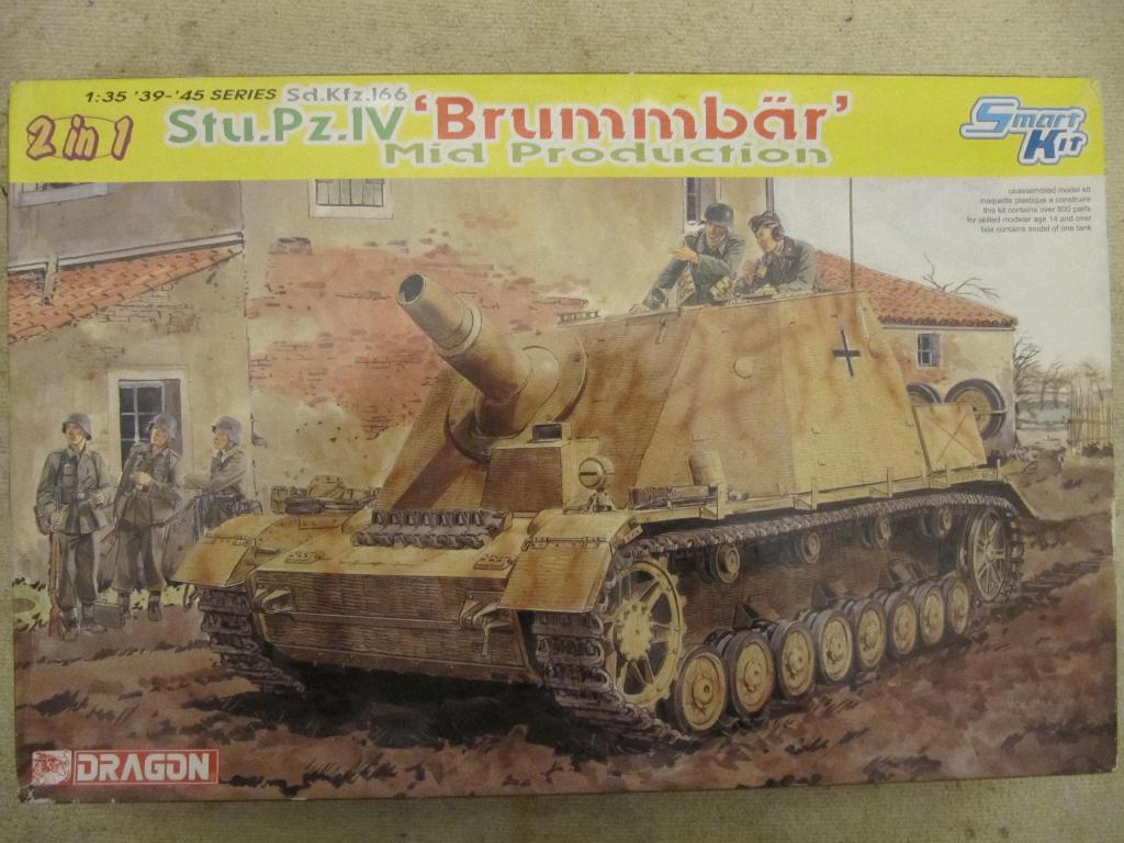 DRAGON Sdkfz.166 Stu.Pz.IV ‘Brummbar’ Mid Production 1/35, Envoi, Neuf, 1:32 à 1:50