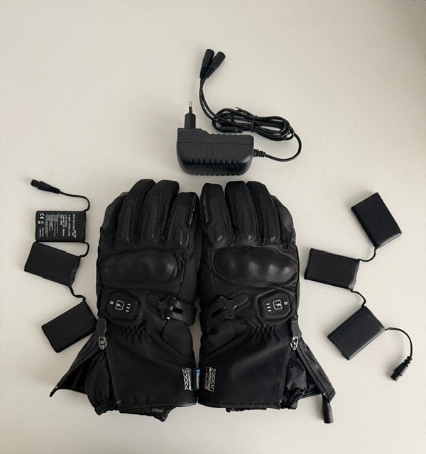 Macna Progress RTX verwarmde motorhandschoen DL te koop, Ophalen, Heren, Handschoenen, Tweedehands