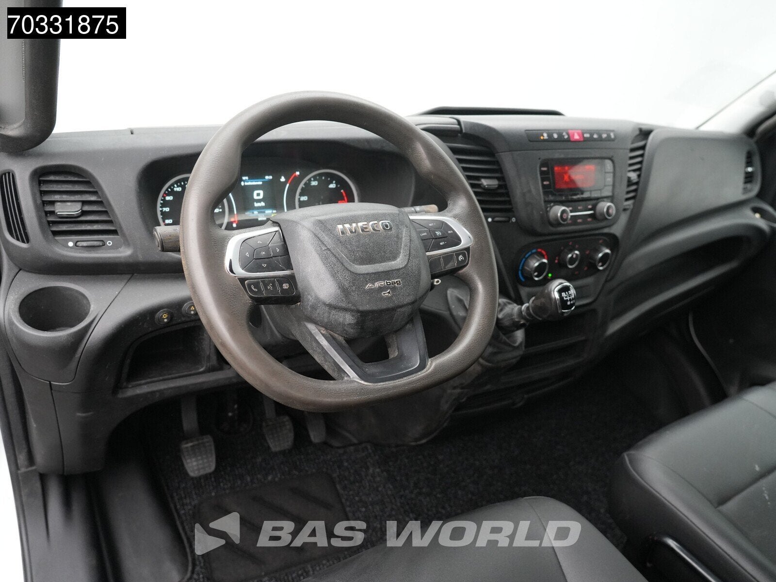 Iveco Daily 35C16 3.0L Kipper met Kist Dubbellucht 3,5t Trek, Achat, Euro 6, Boîte manuelle, Tissu