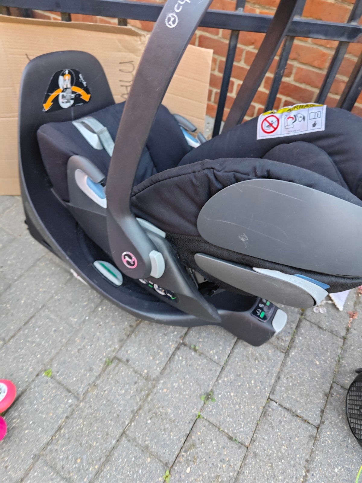 cybex maxi cosi met isofix, Ophalen, Isofix