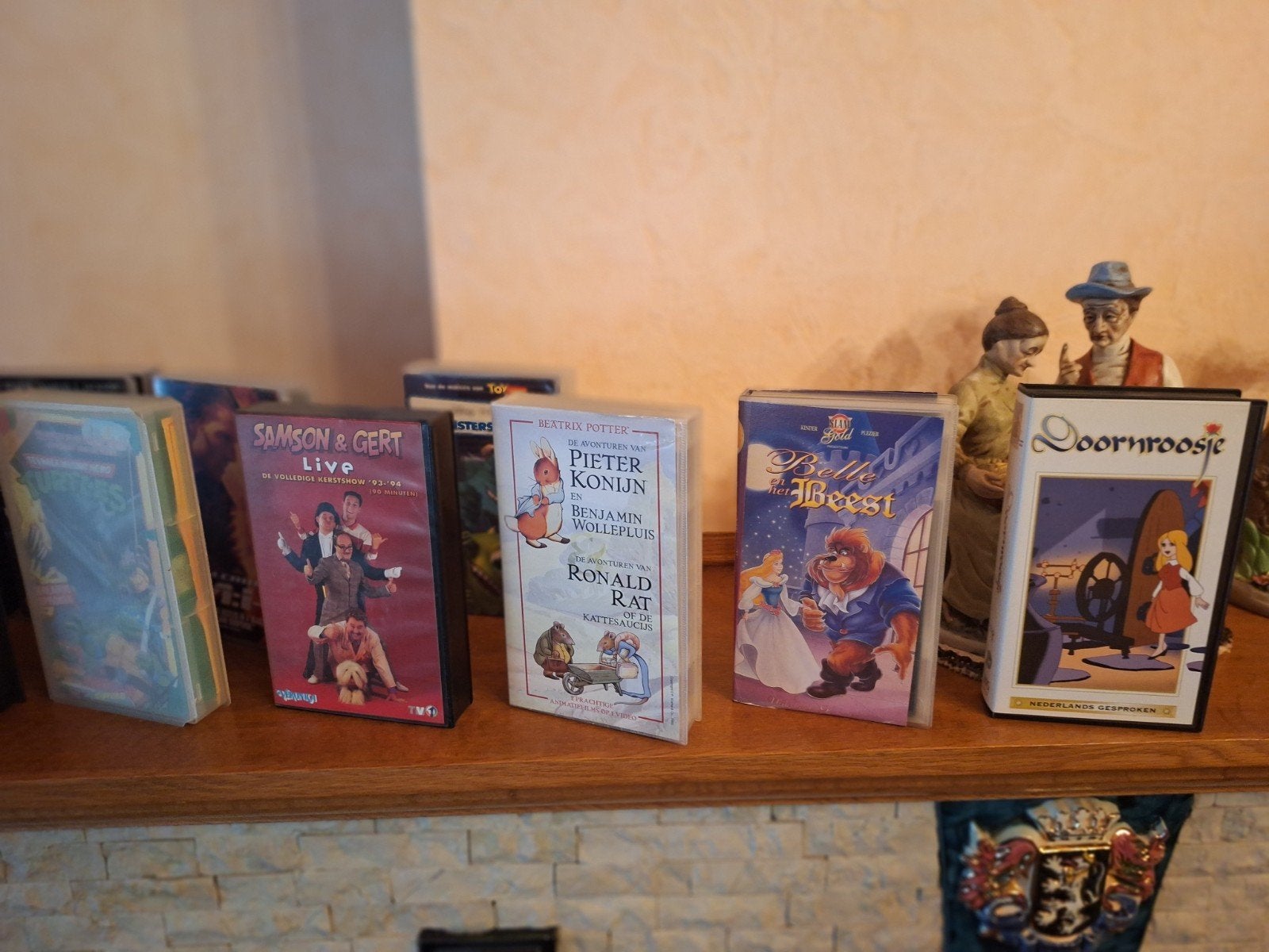 VHS videobanden tekenfilms gratis, Ophalen