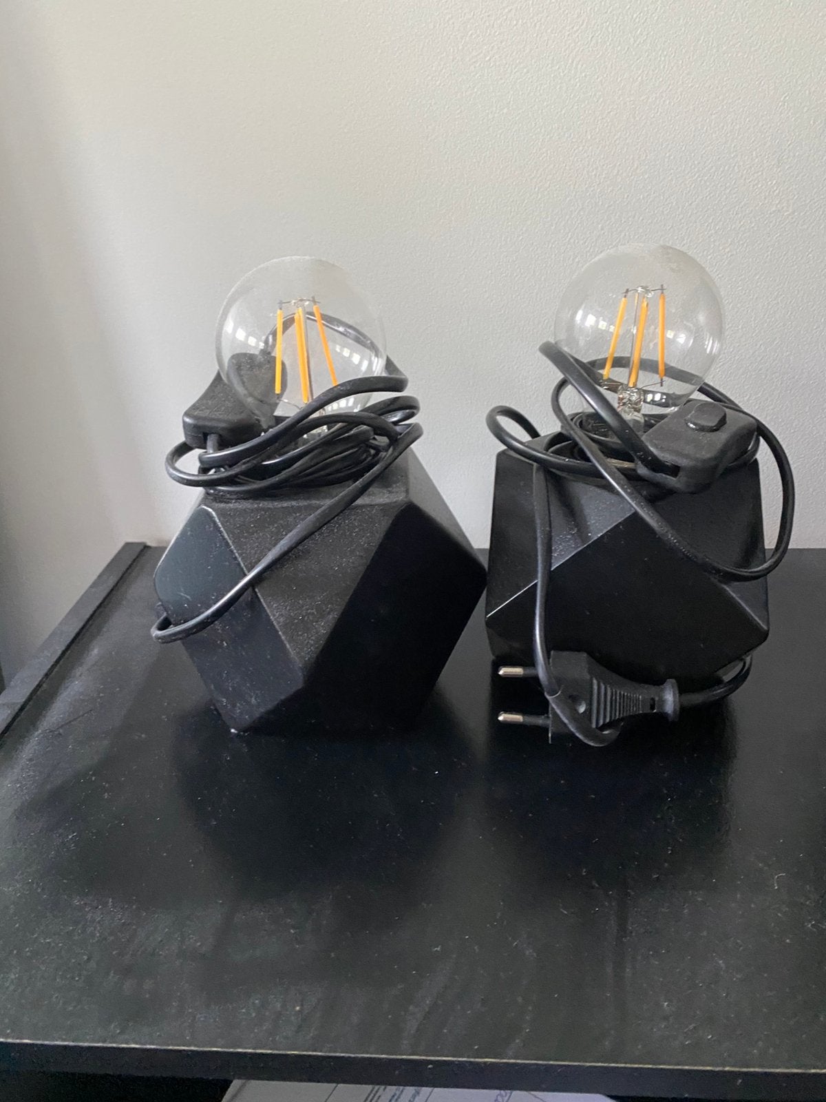 2x nachtlamp, Ophalen, Zo goed als nieuw