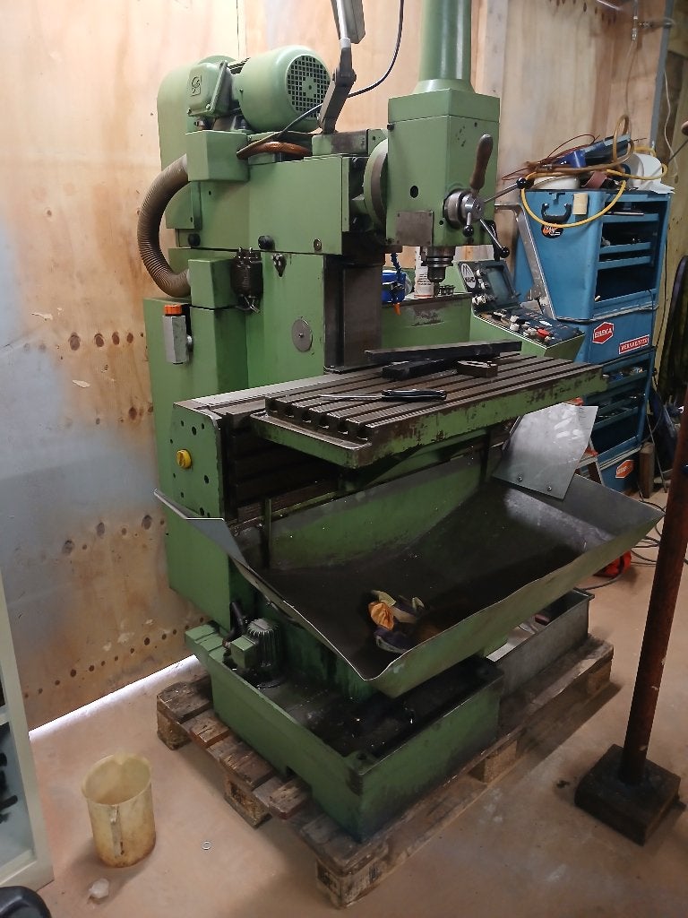 MAHO 400P cnc freesbank met heidenhain TNC153 besturing, Doe-het-zelf en Bouw, Ophalen of Verzenden, Gebruikt, Elektrisch, Overige soorten