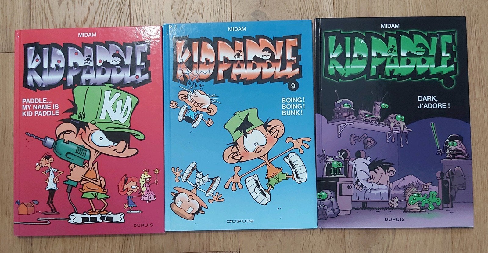 Lot de 3 BD Kid Paddle – Midam – Dupuis, Boeken, Ophalen of Verzenden, Verhalen