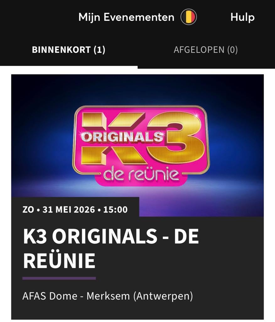 K3 Originals, 31 mei 15:00