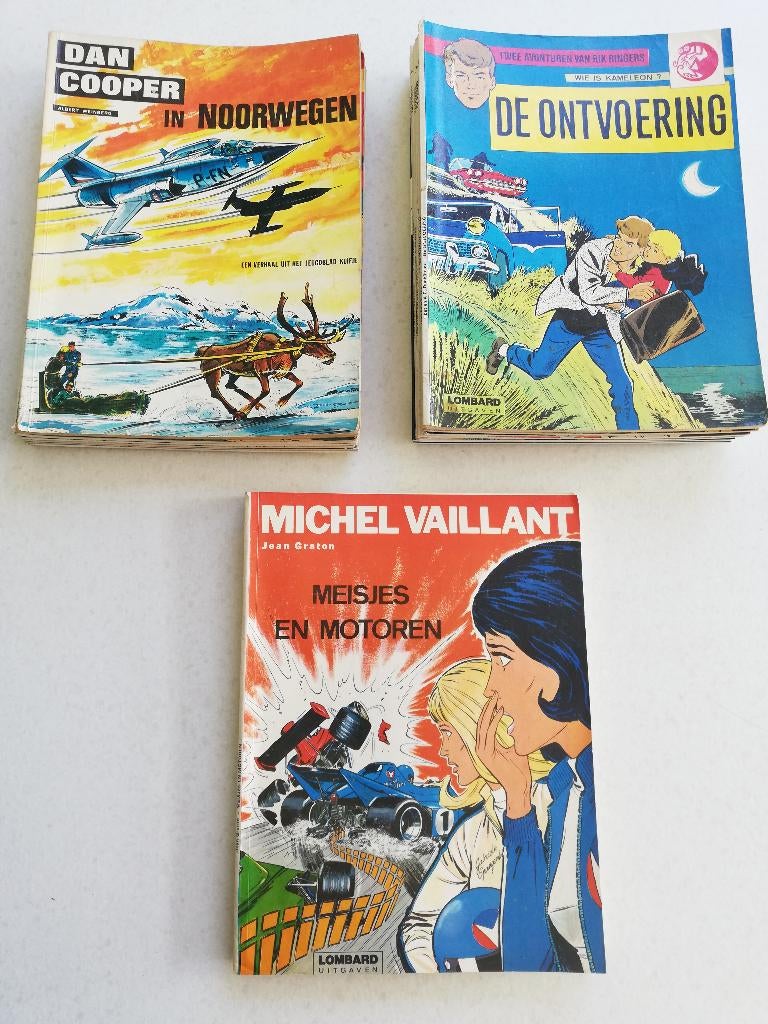strips michel vailant dan cooper rik ringers, Boeken, Stripverhalen, Gelezen, Ophalen of Verzenden