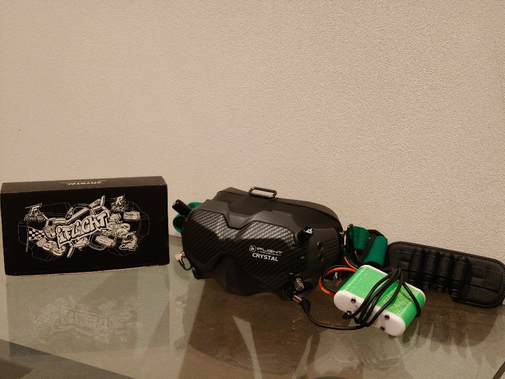 DJI FPV Goggles + upgrades (& gloednieuwe foam padding), Ophalen of Verzenden, Gebruikt, Racedrone, DJI