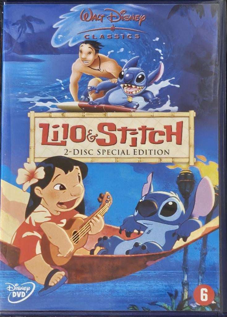 Lilo & Stitch (2002) Disney, Cd's en Dvd's, Ophalen of Verzenden, Zo goed als nieuw
