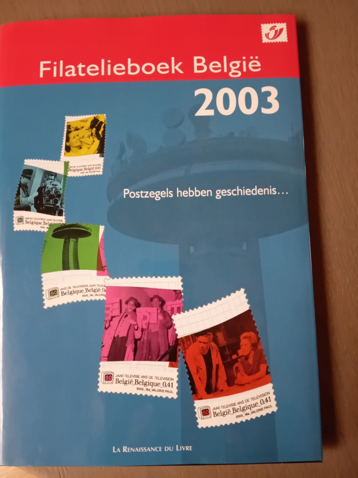 België Filatelie boek 2003 met Zwart-wit velletje nr 42 lot, Postzegels en Munten, Postzegels | Europa | België, Verzenden
