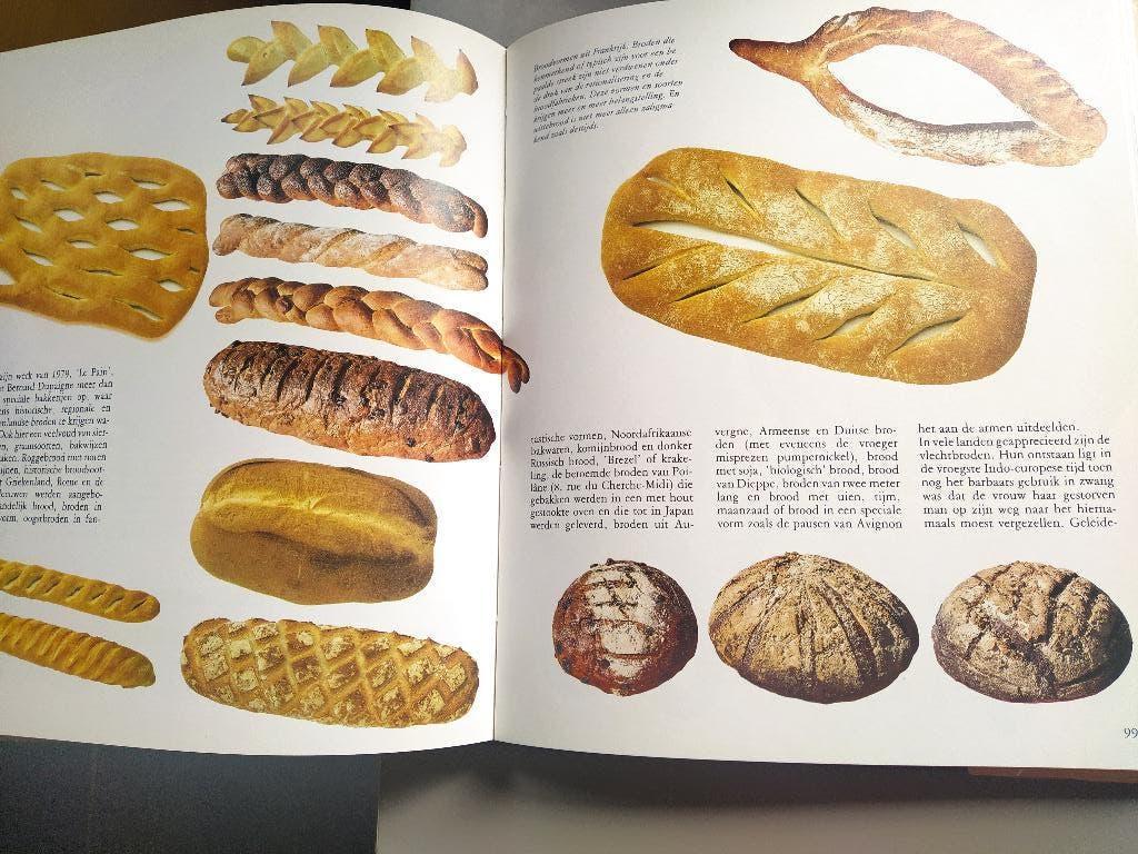 boek: de wereld van het brood/Wilhelm Ziehr+ Bij de bakker, Enlèvement ou Envoi, Utilisé, Autres types
