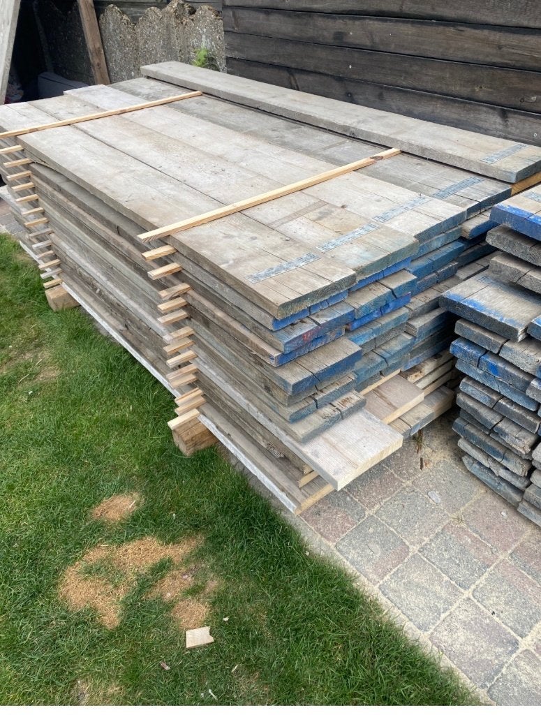 steigerhout planken, Enlèvement ou Envoi, Bois d'échafaudage