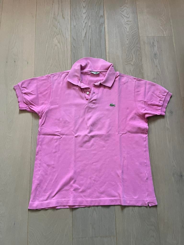 Polo Lacoste, Enlèvement ou Envoi, Porté, Taille 46 (S) ou plus petite, Rose