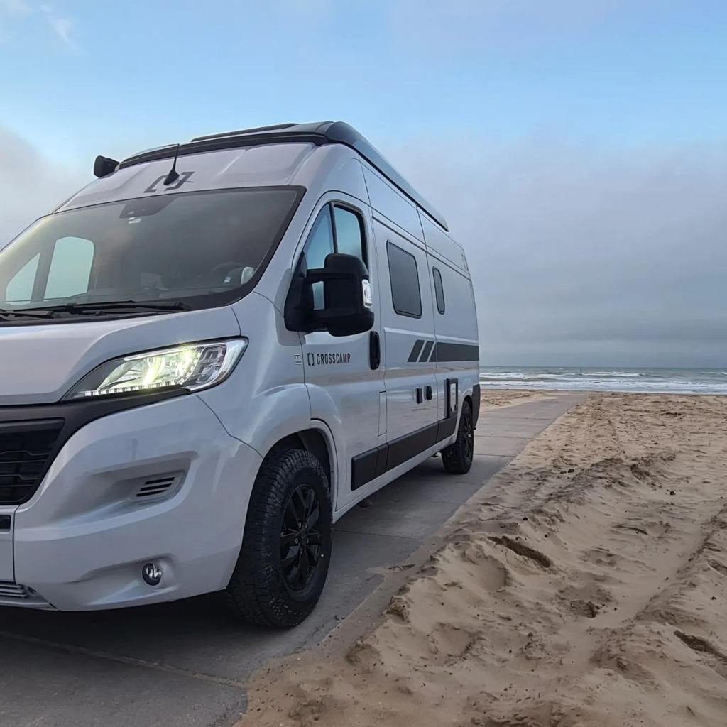 crosscamp 600 met popupdak, Caravans en Kamperen, Mobilhomes, Buscamper of Camperbus, Luifel, Koelkast, Particulier