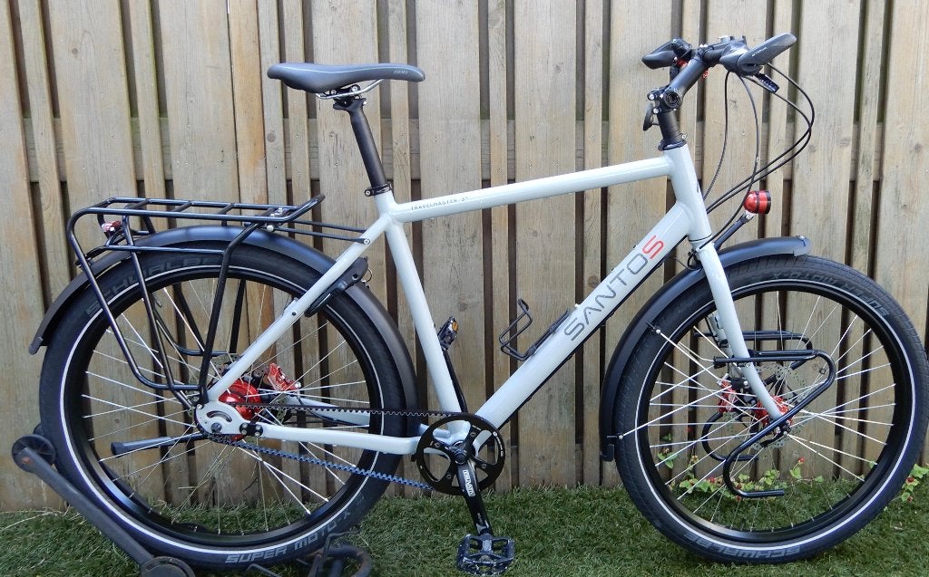 Santos Travelmaster 3+ 57Cm Rohloff+Hope V4 Schijfremmen+Son, Autres marques, Vitesses, Comme neuf, Enlèvement