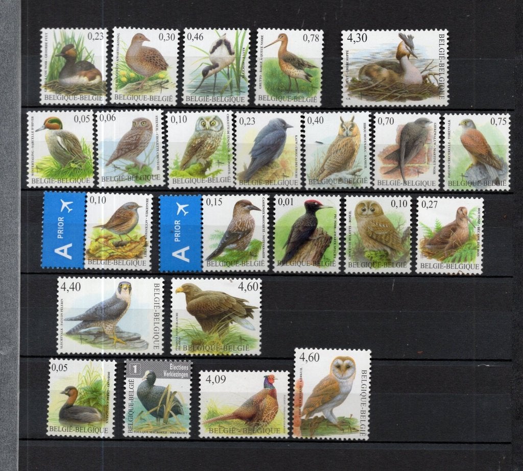 Oiseaux BUZIN entre 2006/10 MNH XX port franc, Envoi, Non oblitéré, Animal et Nature