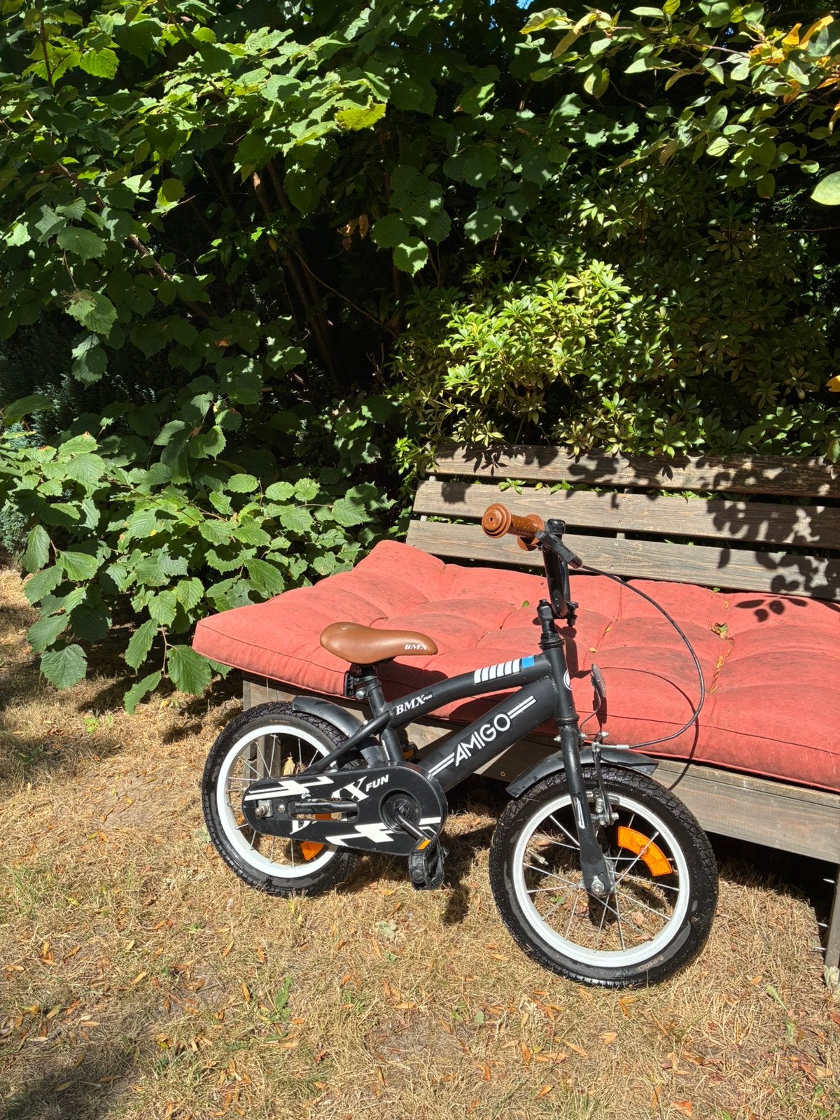 Amigo kinderfiets, Ophalen, Gebruikt