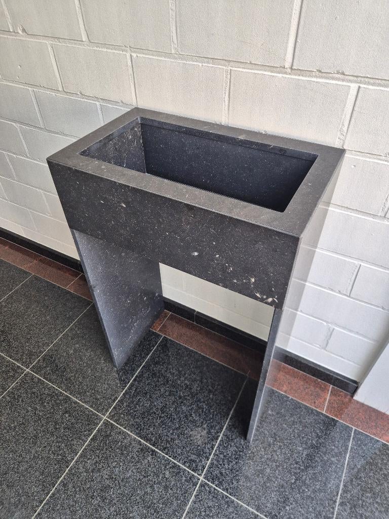Wasbak van Belgische blauwe steen, Neuf, 25 à 50 cm, Lavabo ou Évier, Moins de 100 cm