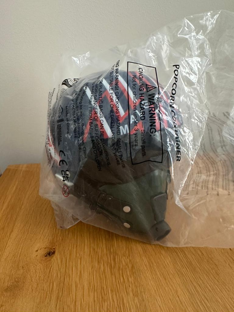 Top gun popcorn bucket, nieuw!, Ophalen of Verzenden, Nieuw, Film, Gebruiksvoorwerp