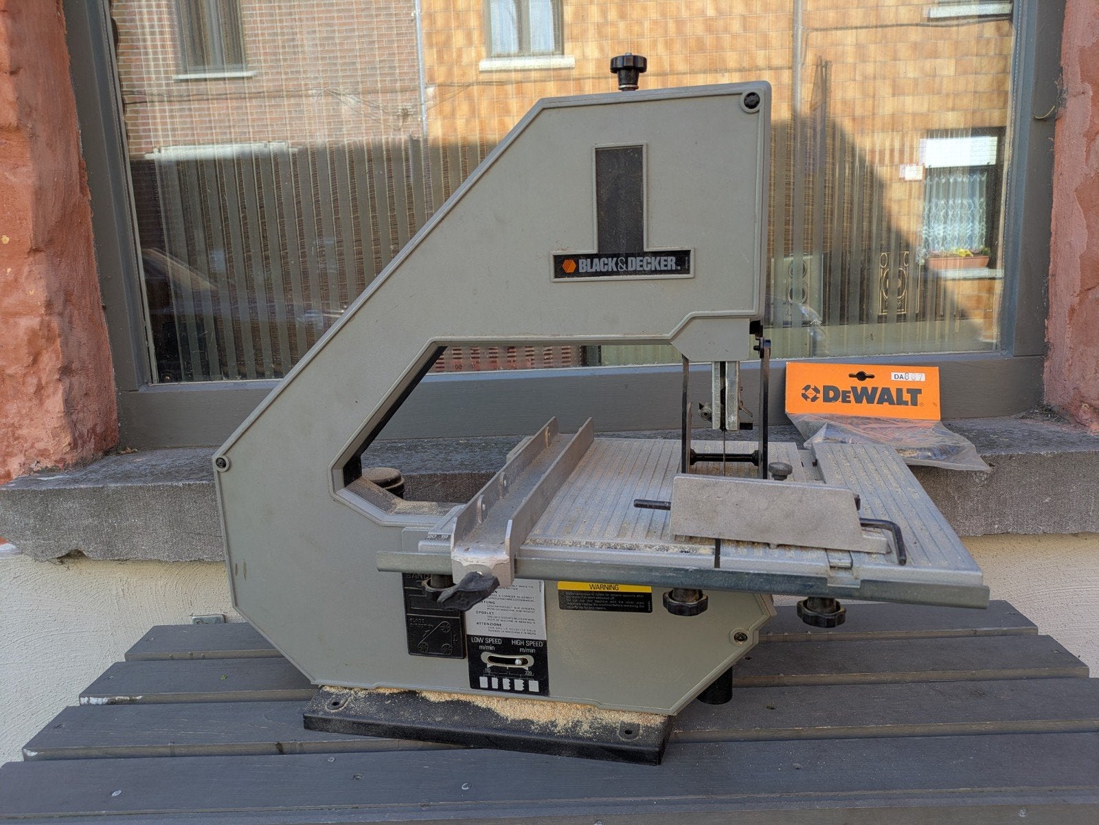 lintzaag black & Decker/ dewalt, Ophalen of Verzenden, Lintzaag