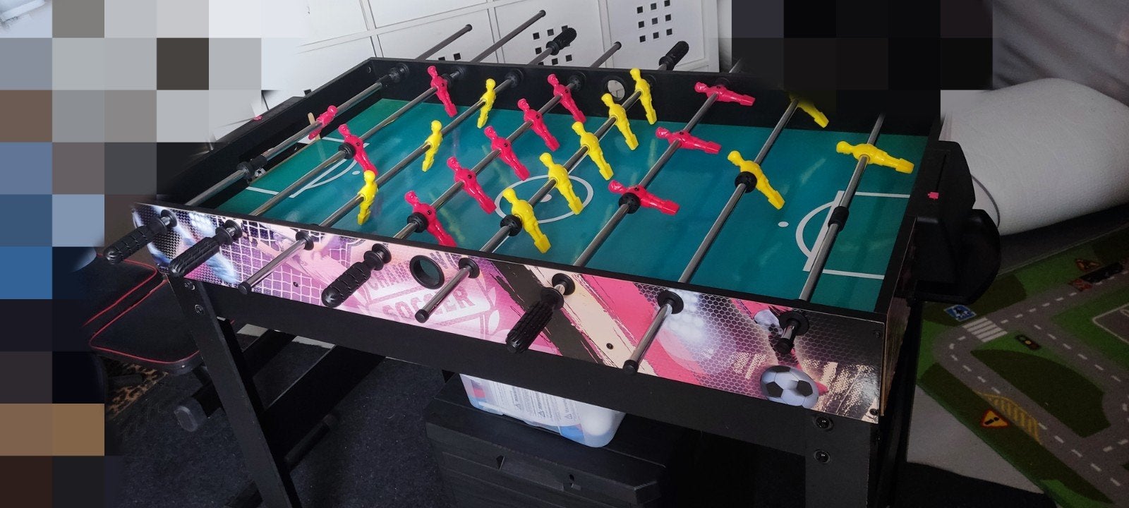 Table de jeu multifonctionnelle, Enlèvement