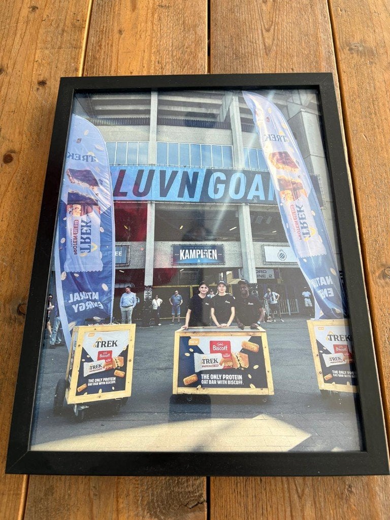 Stade photo encadré du Club de Bruges, Enlèvement ou Envoi, Neuf